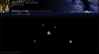 candles for michael jackson